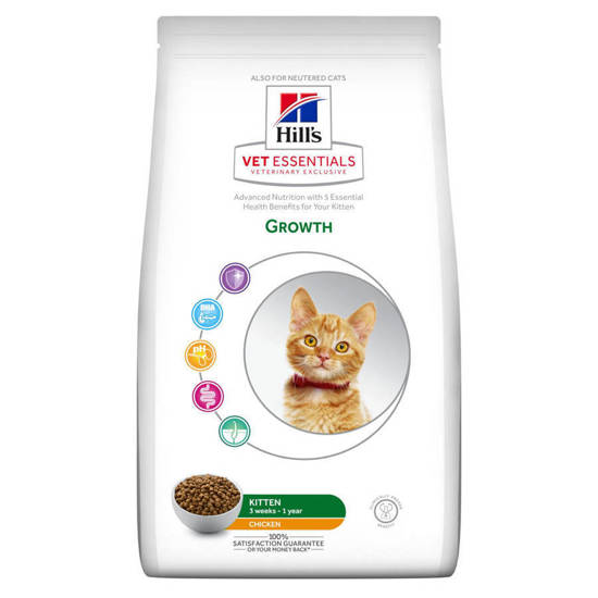 Picture of Hills Vet Essentials Growth Feline Kitten 2.5kg