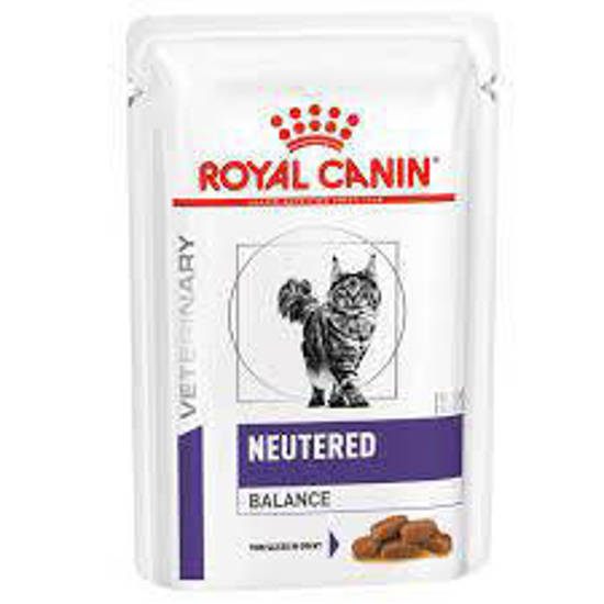 Picture of ROYAL CANIN® Neutered Balance (in gravy) Adult Wet Cat Food 12 x 85g (x 4)